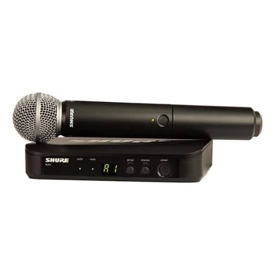 Shure BLX24/SM58 kablosuz mikrofon sistemi