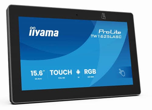 iiyama ProLite TW1625LASC-B3PNR 15.6 inç Android NFC/RFID Dokunmatik Panel PC - Görsel 1