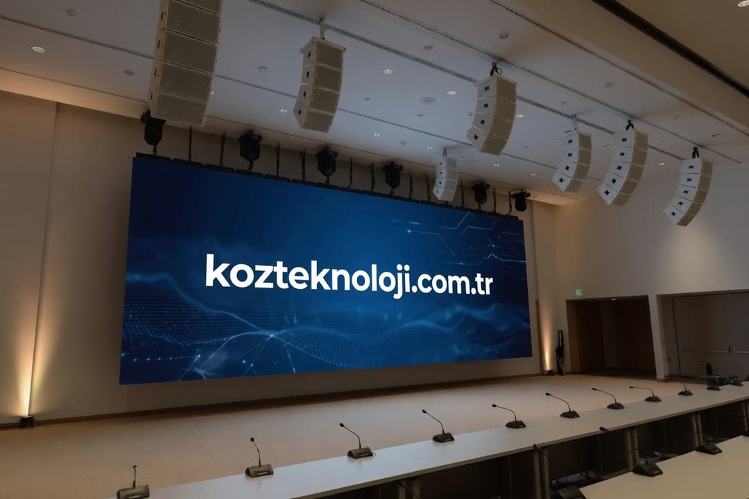 Profesyonel Ses ve Görüntü Çözümleri kullanım senaryosu görseli