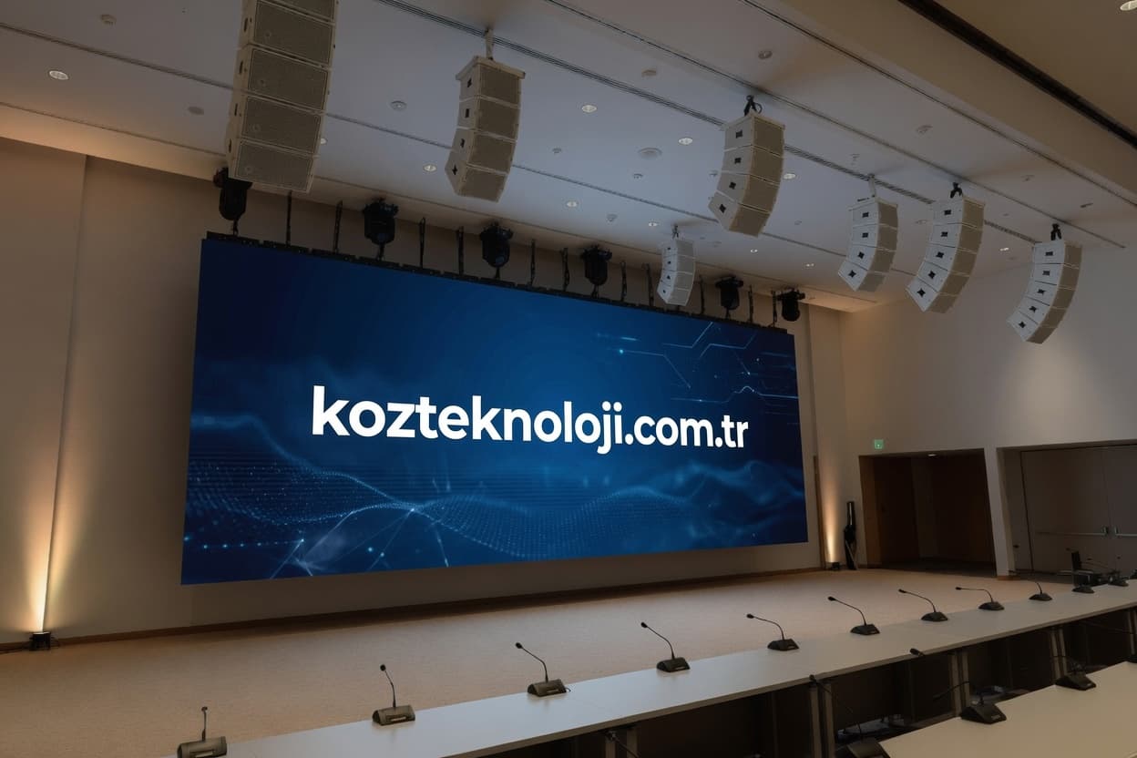 Geleceğin Görsel Teknolojisi: Profesyonel LED Ekran Çözümleri Rehberi