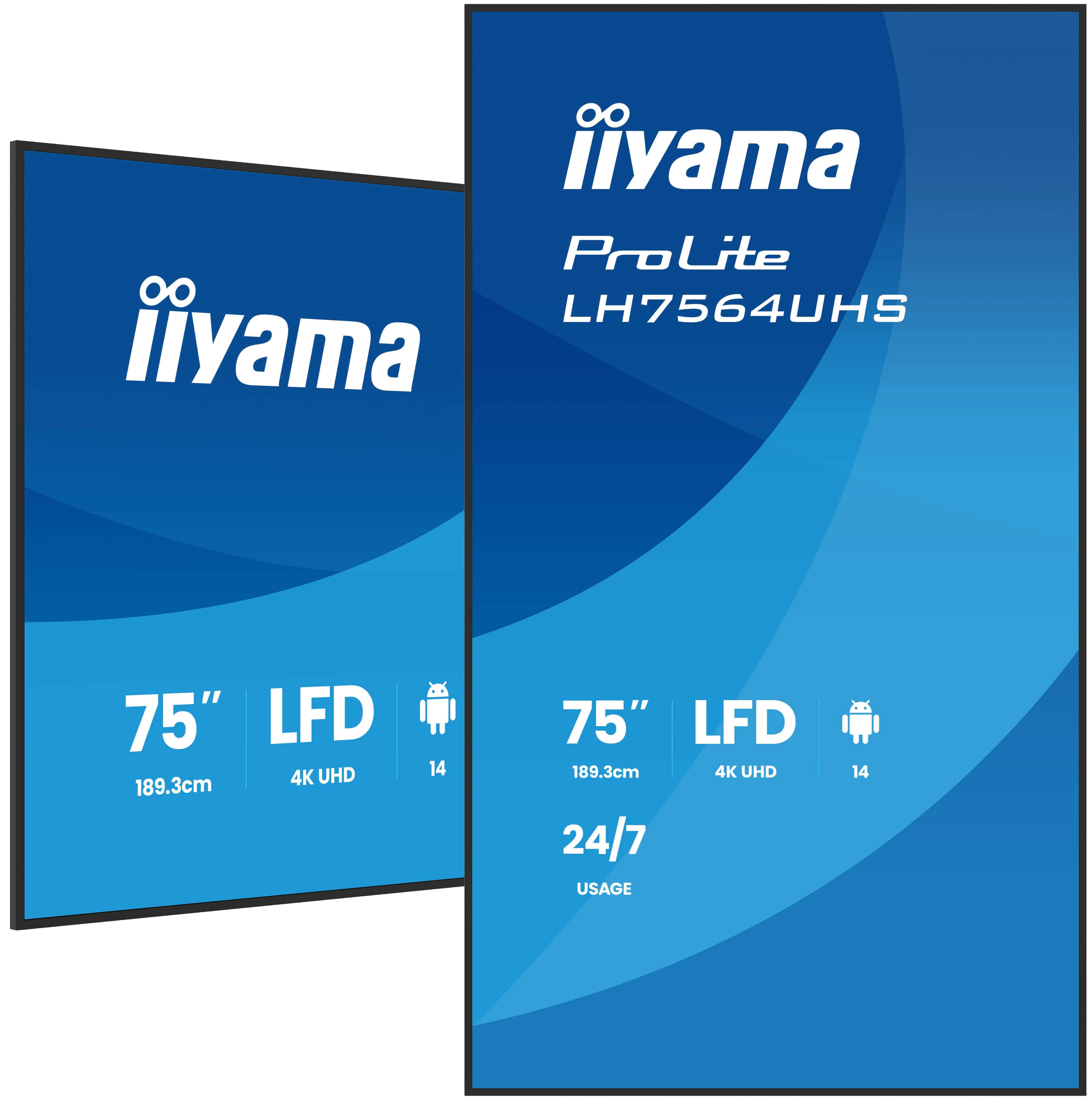 iiyama LH7564UHS-B1AG - Görsel 1