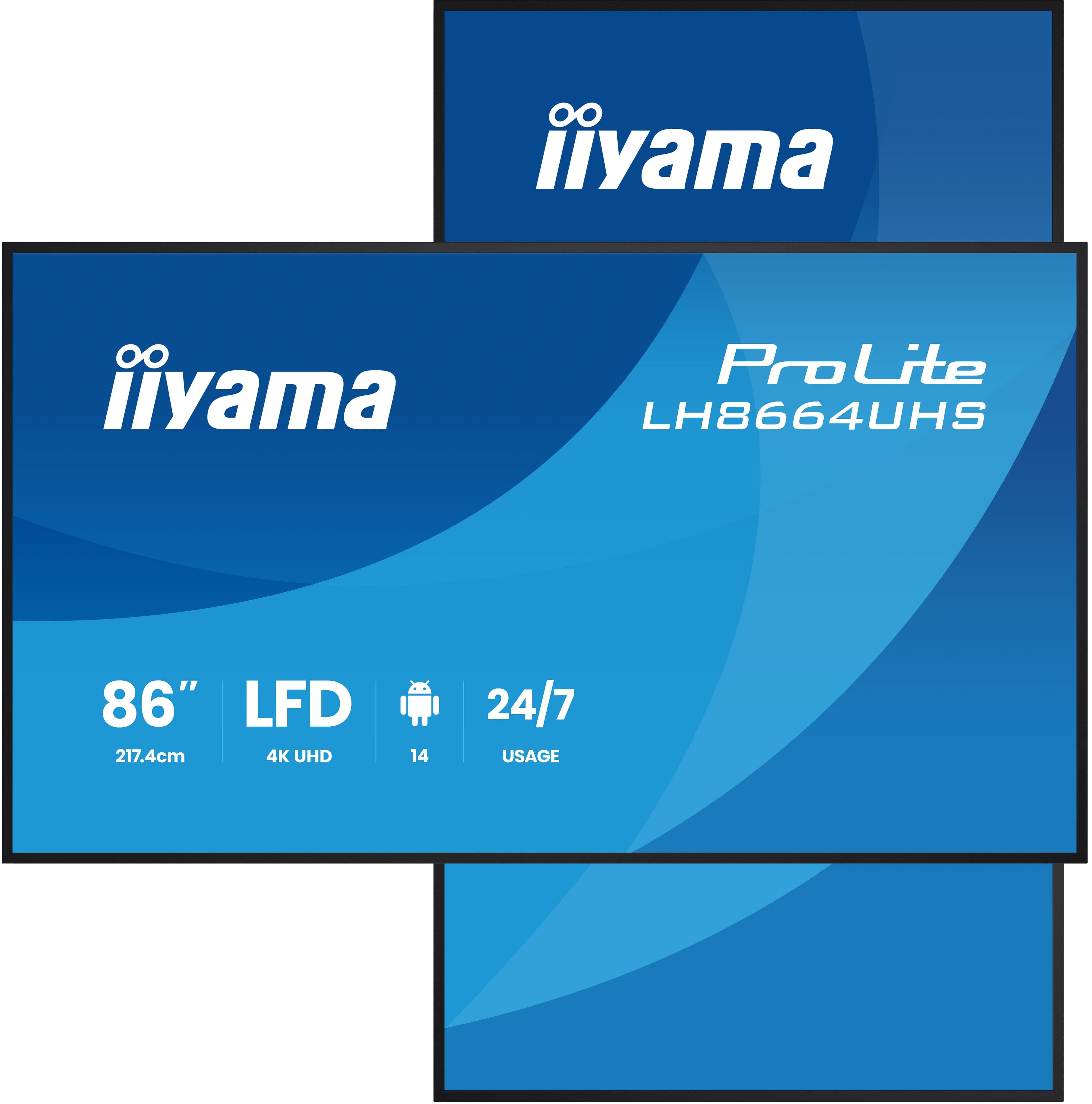 iiyama LH8664UHS-B3AG - Görsel 1