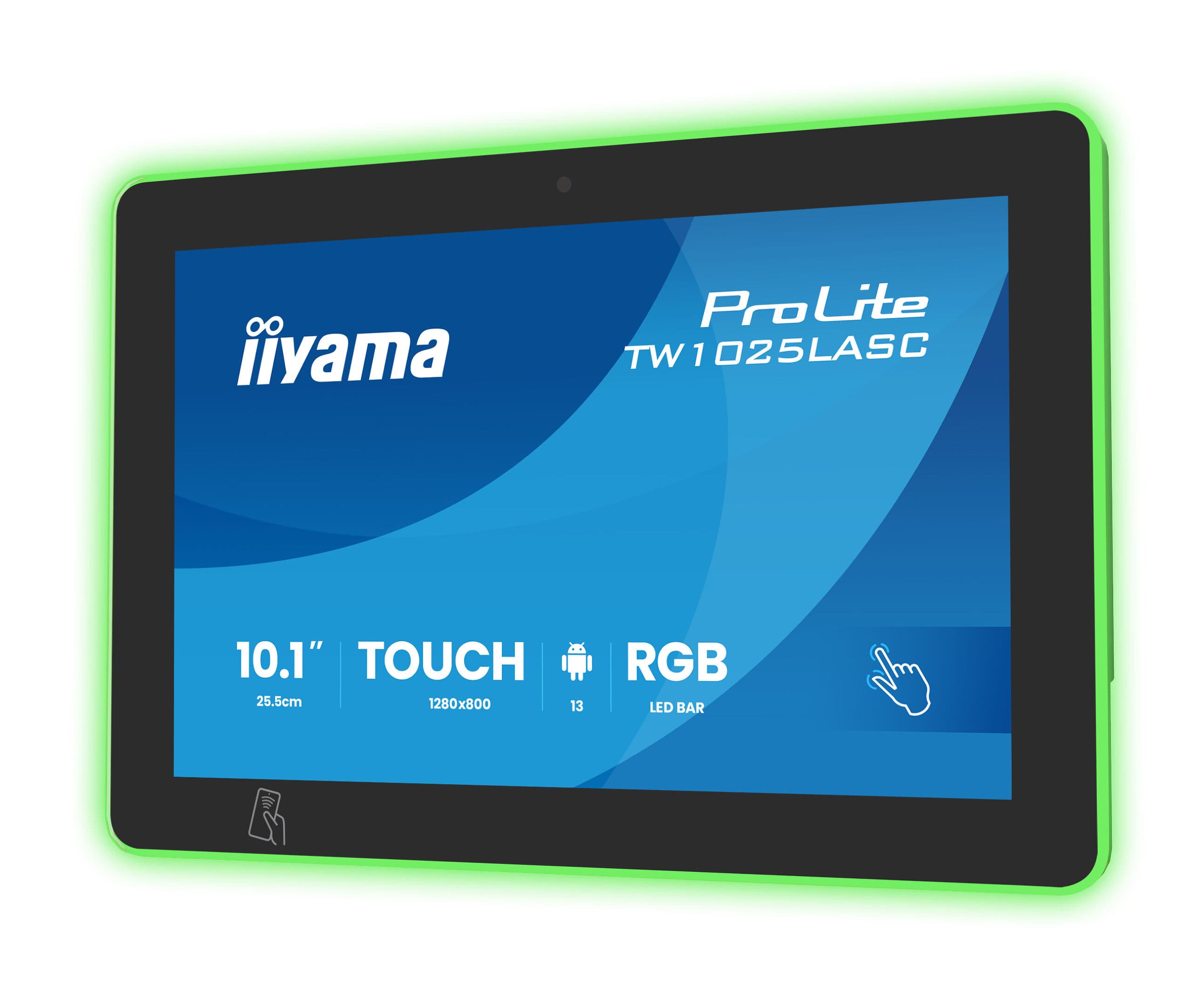 iiyama tw1025lasc b3pnr 30 led on green ürün görseli
