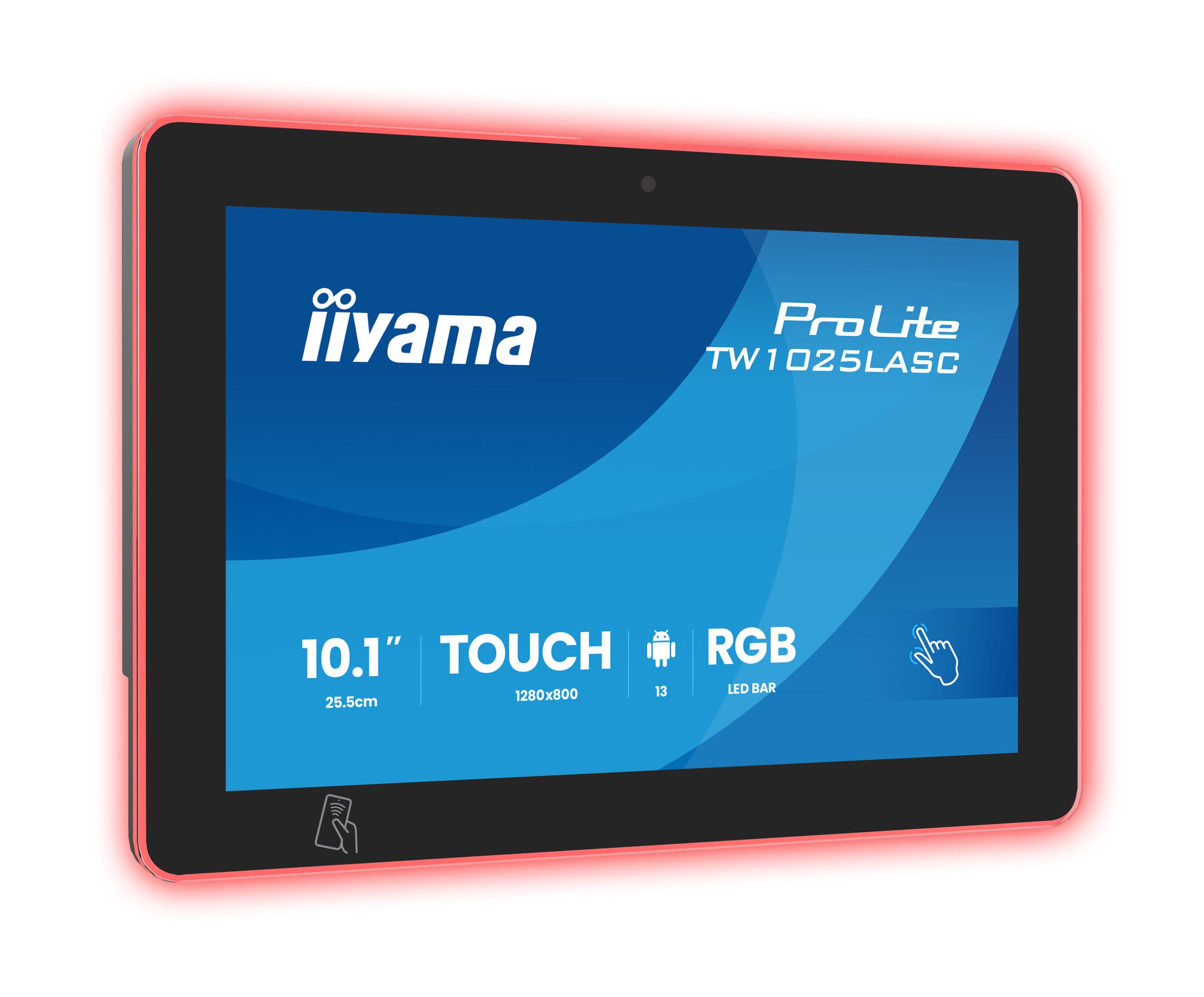 iiyama tw1025lasc b3pnr 20 led on red ürün görseli