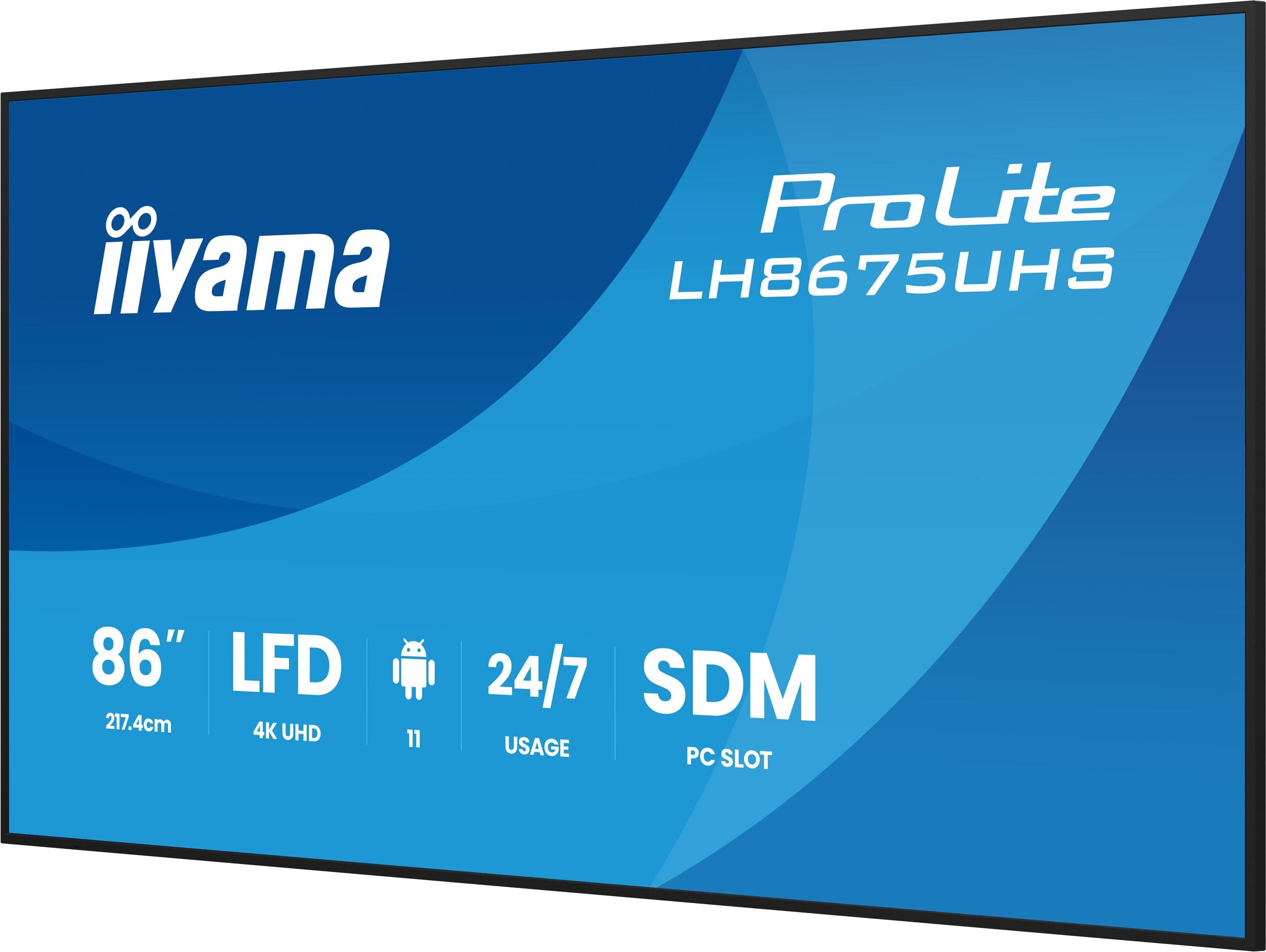 iiyama lh8675uhs b2ag 30 ürün görseli