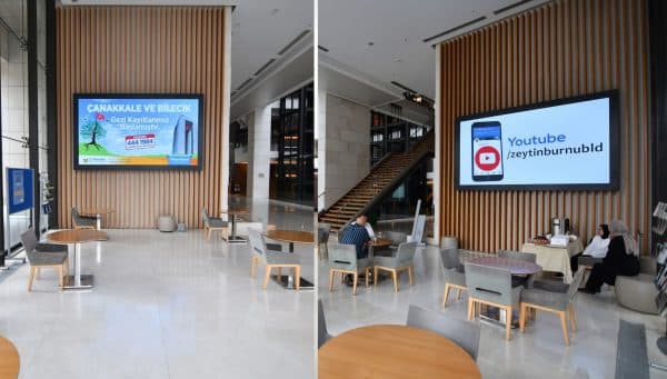 LED 2.00 INDOOR LED Ekran - İçerik ölçekleme kaybı olmadan yayın