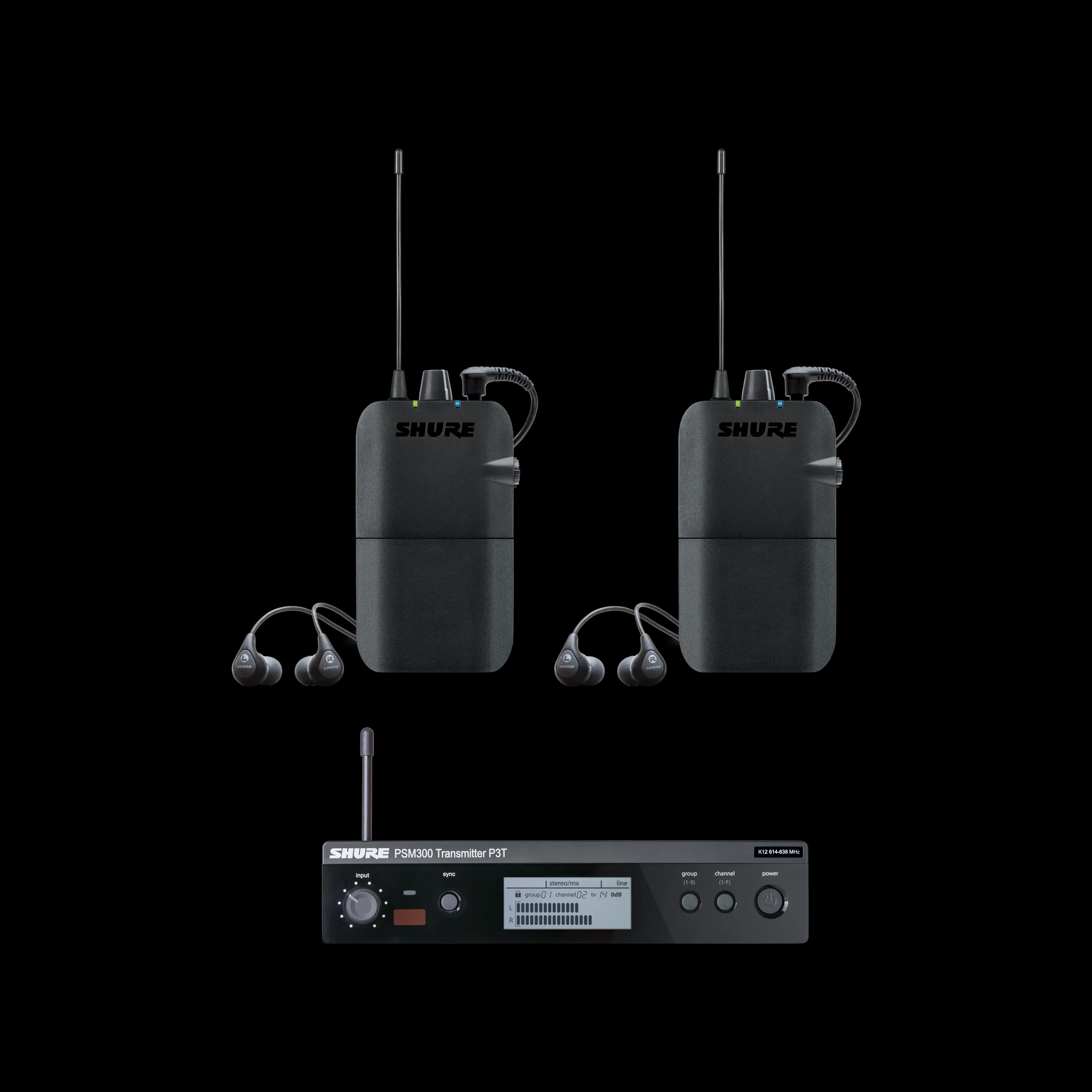 SHURE PSM300 Twinpack - 4