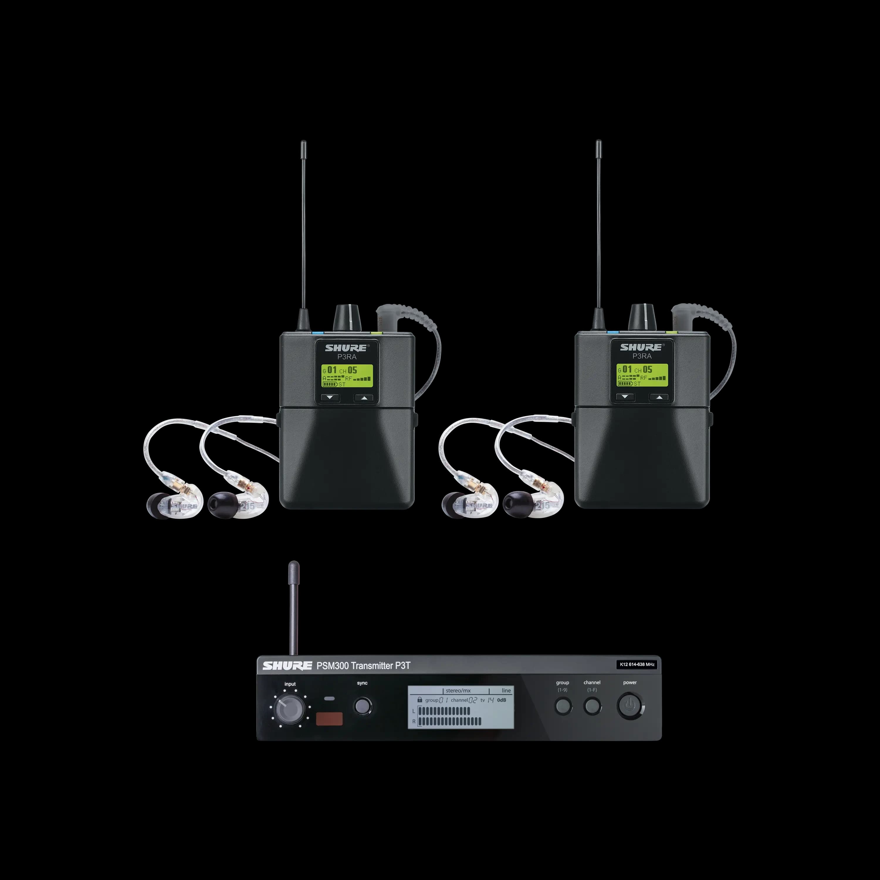 SHURE PSM300 Twinpack Pro - 4