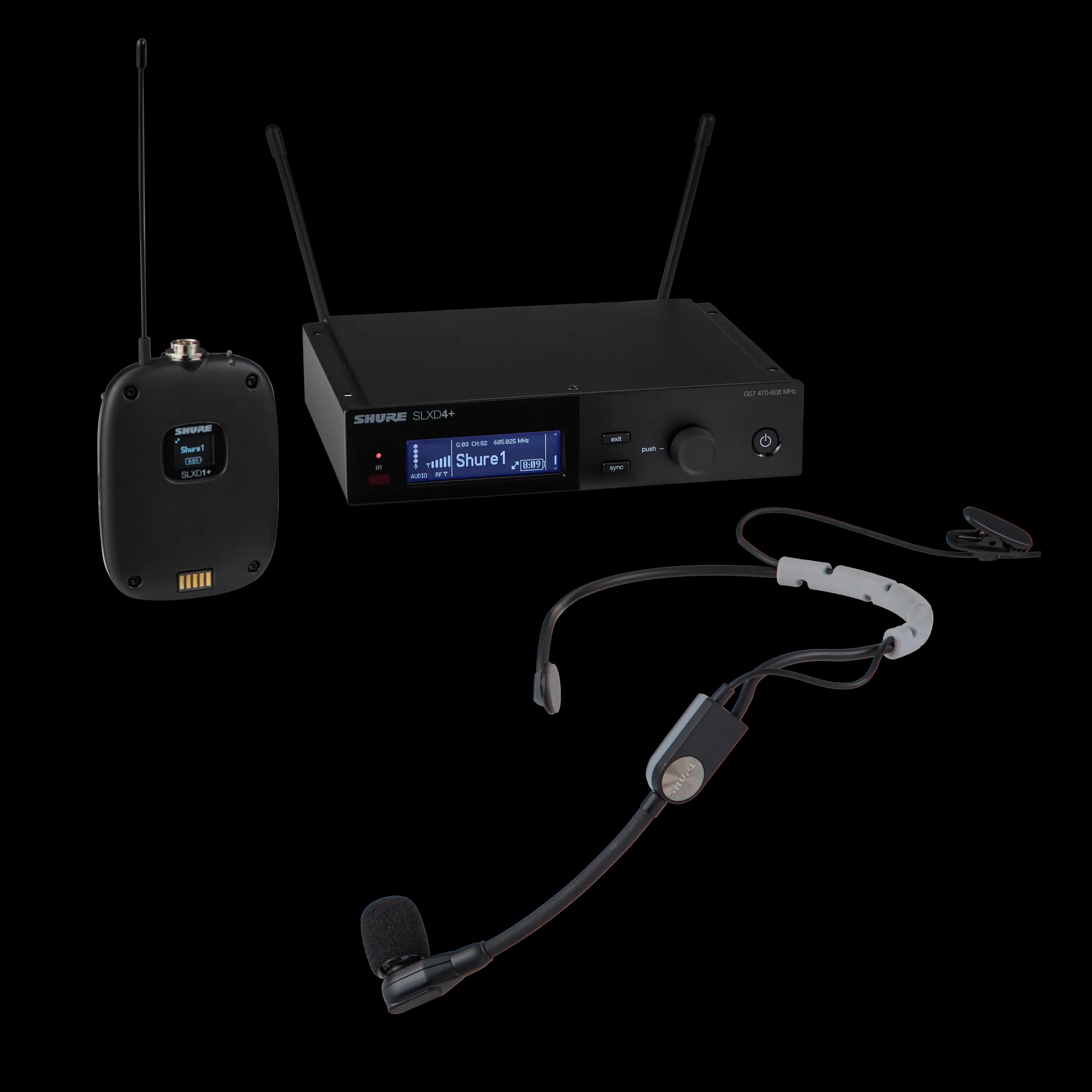 SHURE SLXD14+/SM35 - ana görsel