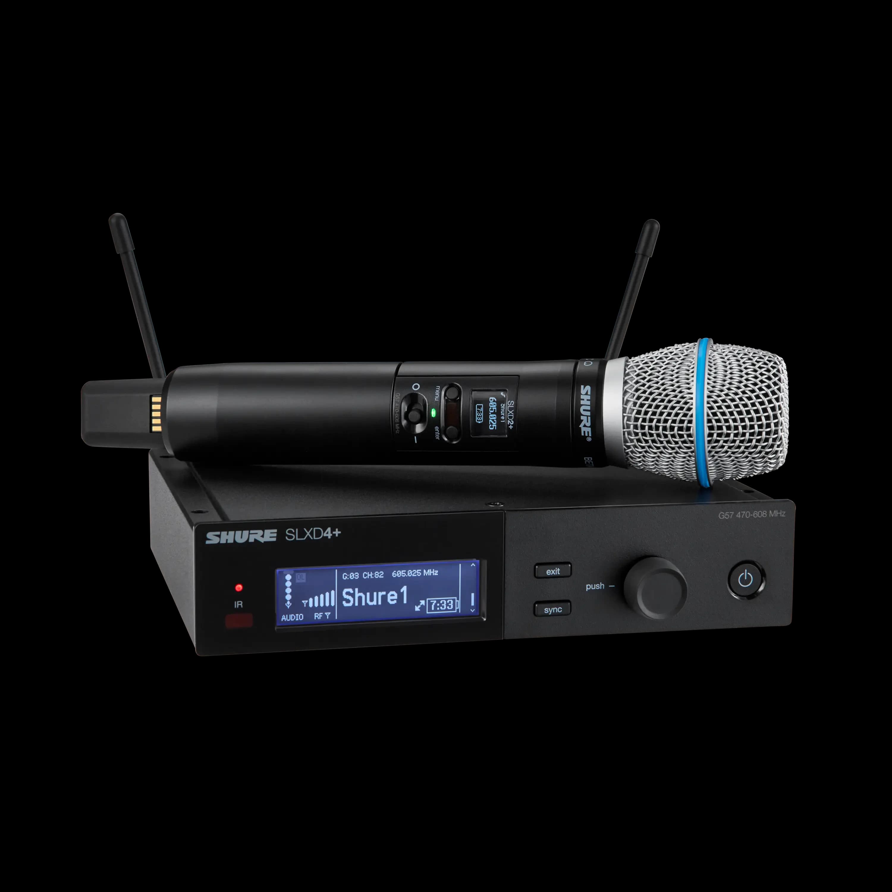 SHURE SLXD24+/B87A - ana görsel