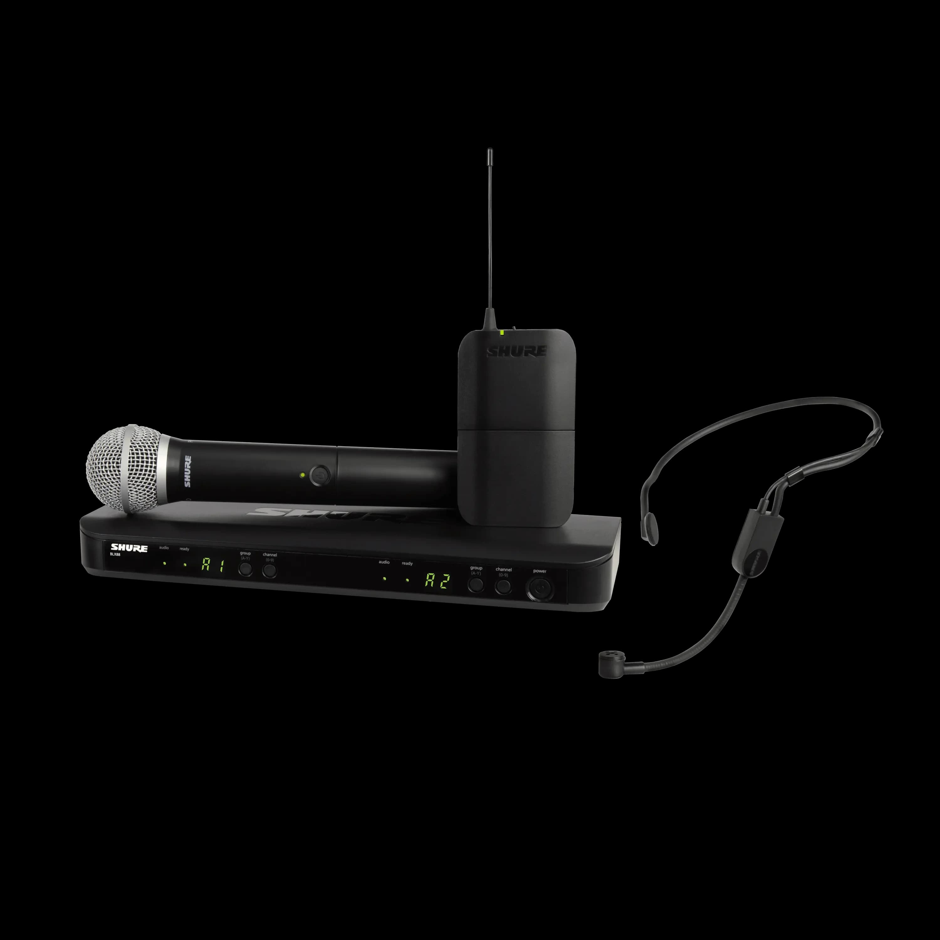 Shure-BLX1288/PGA31 Combination Wireless System - ana görsel